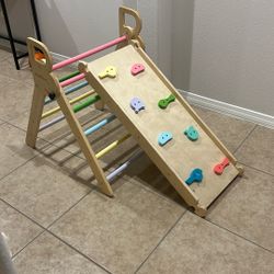 Toddler  Wood Climber 