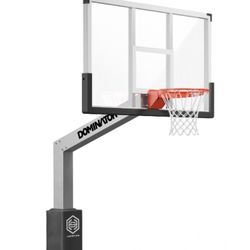 72"inground Basketball Hoop 