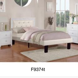 Twin New Platform Bed With Mattress Sale