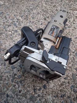 Porter Cable 557 Plate Jointer Vgood Condition(larger cuter just what's in the pic) pick up fremont sea. No trades.