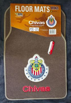 Chivas Car Mats CHIVAS CLUB DEPORTIVO GUADALAJARA S.A. DE C.V. Car Floor Mats CHSTOM DESIGN