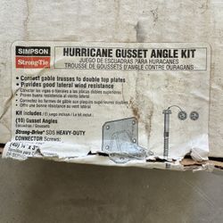 Simpson Strong Tie HGA10 Hurricane Gusset Angle Kit