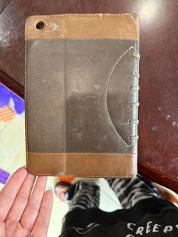 Leather iPad mini case
