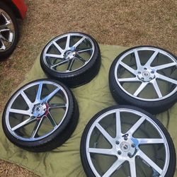 LUXXX ALLOY RIMS W/TIRES