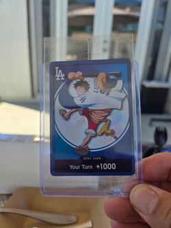 2026 ONE PIECE LOS ANGELES DODGERS MONKEY D LUFFY DON CARD PROMO 7/2/26