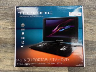 TREXONIC TR-D141 PORTABLE TV IN THE BOX