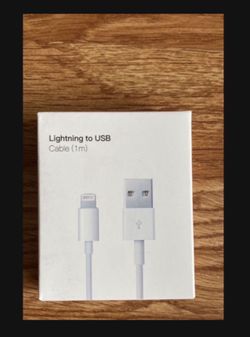 Brand new lightning to usb cable brand new
