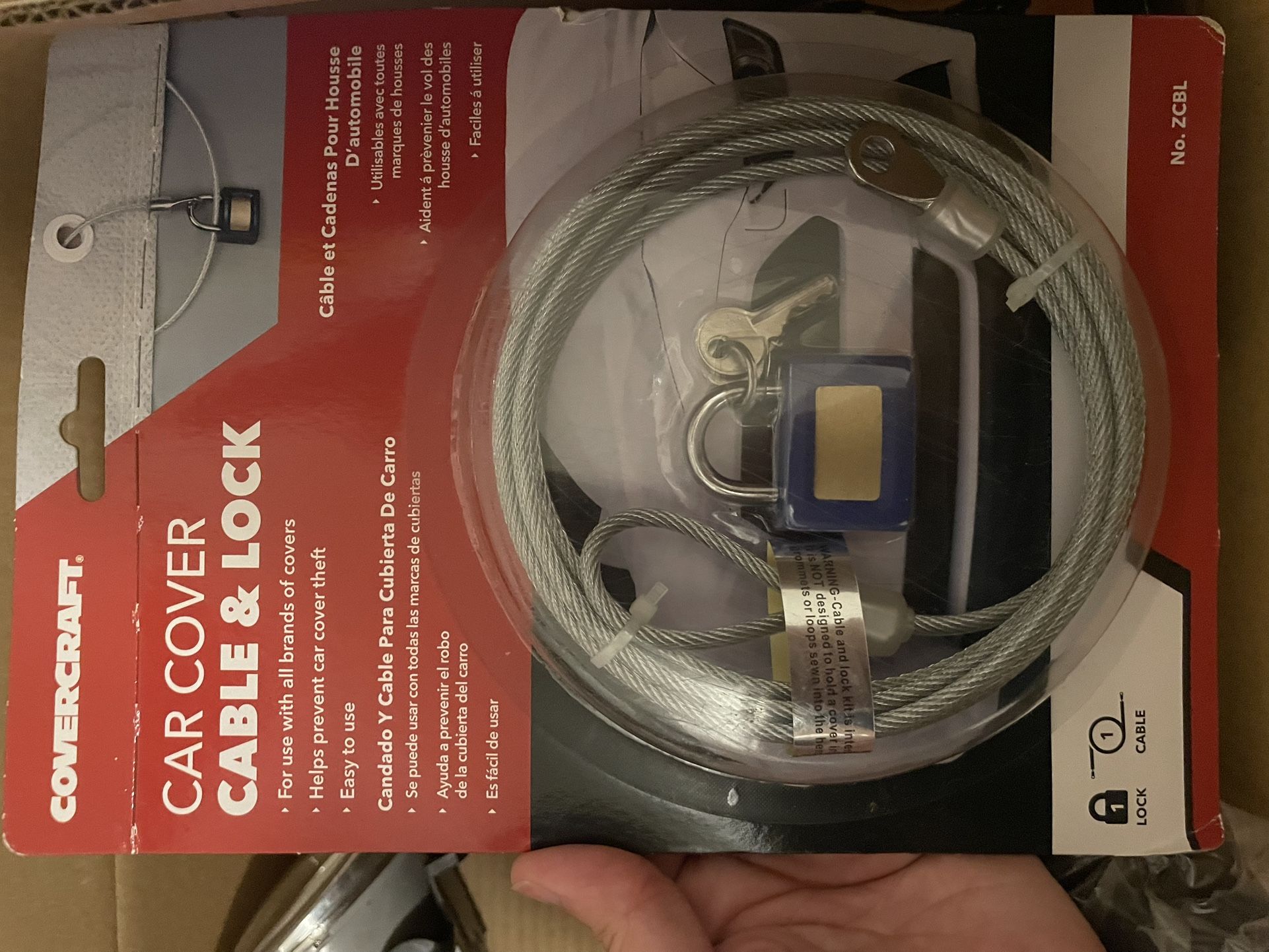 Car Cover Lock