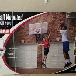 54” Wall Mounted Basketball Hoop