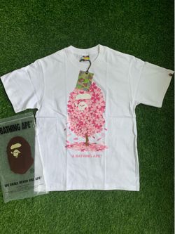 White Sakura Bape Shirt