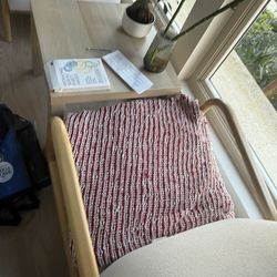 Set of 2 Sherpa Accent Chairs – Perfect Condition