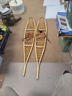 Vintage Snowcraft Snowshoes 