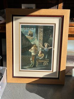 Large Signed And Numbered Art Print