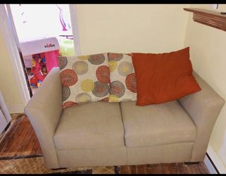 Loveseat and sofa