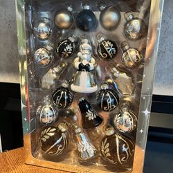 Starlit Wonder Glass Ornament Set