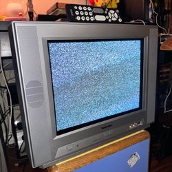 Toshiba 14AF4214" Flat CRT TV ColorStream Component S-Video W/ Remote EXCELLENT