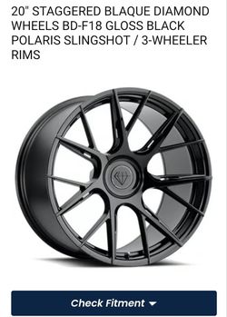 Bridgestone Tires And Black Rims