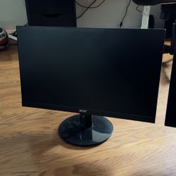 24 And 27 Inch Acer Monitor (75hz)