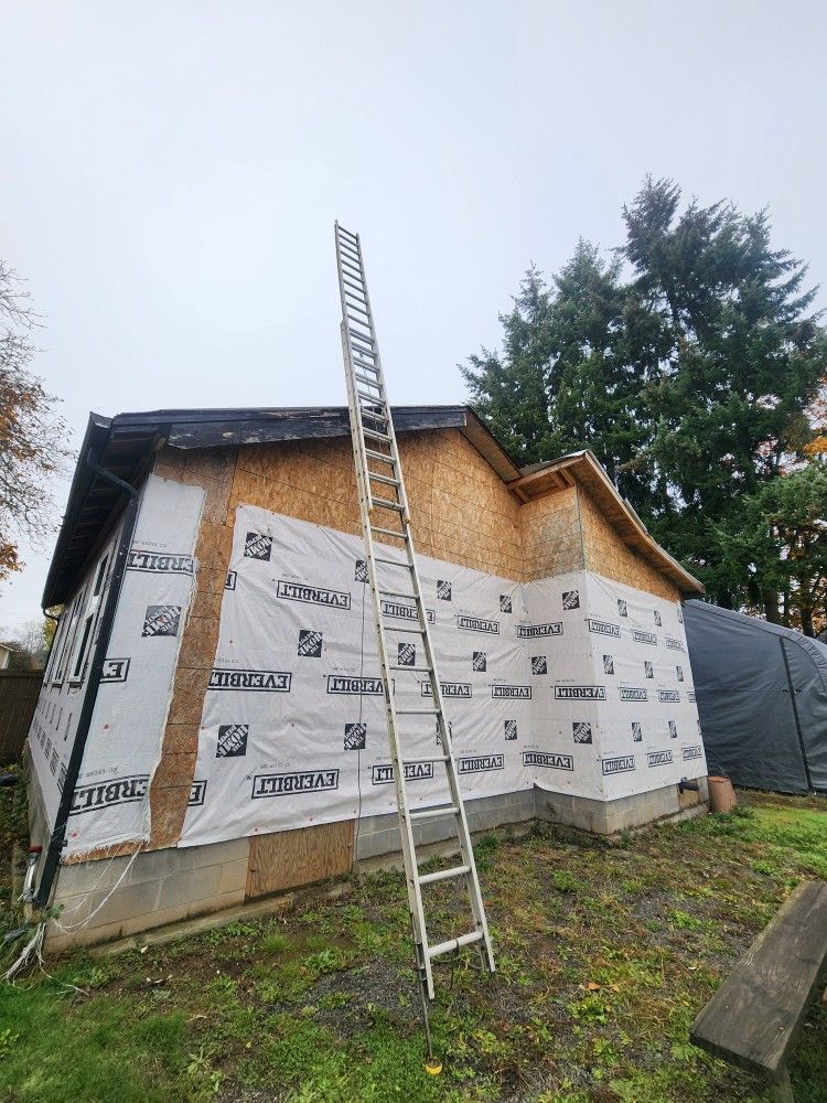 Louisville 40 ft aluminum extension ladder