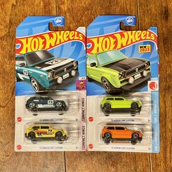 Hot Wheels Civic Custom Lot 4