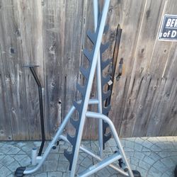 hoist Squat Bench Press  Rack