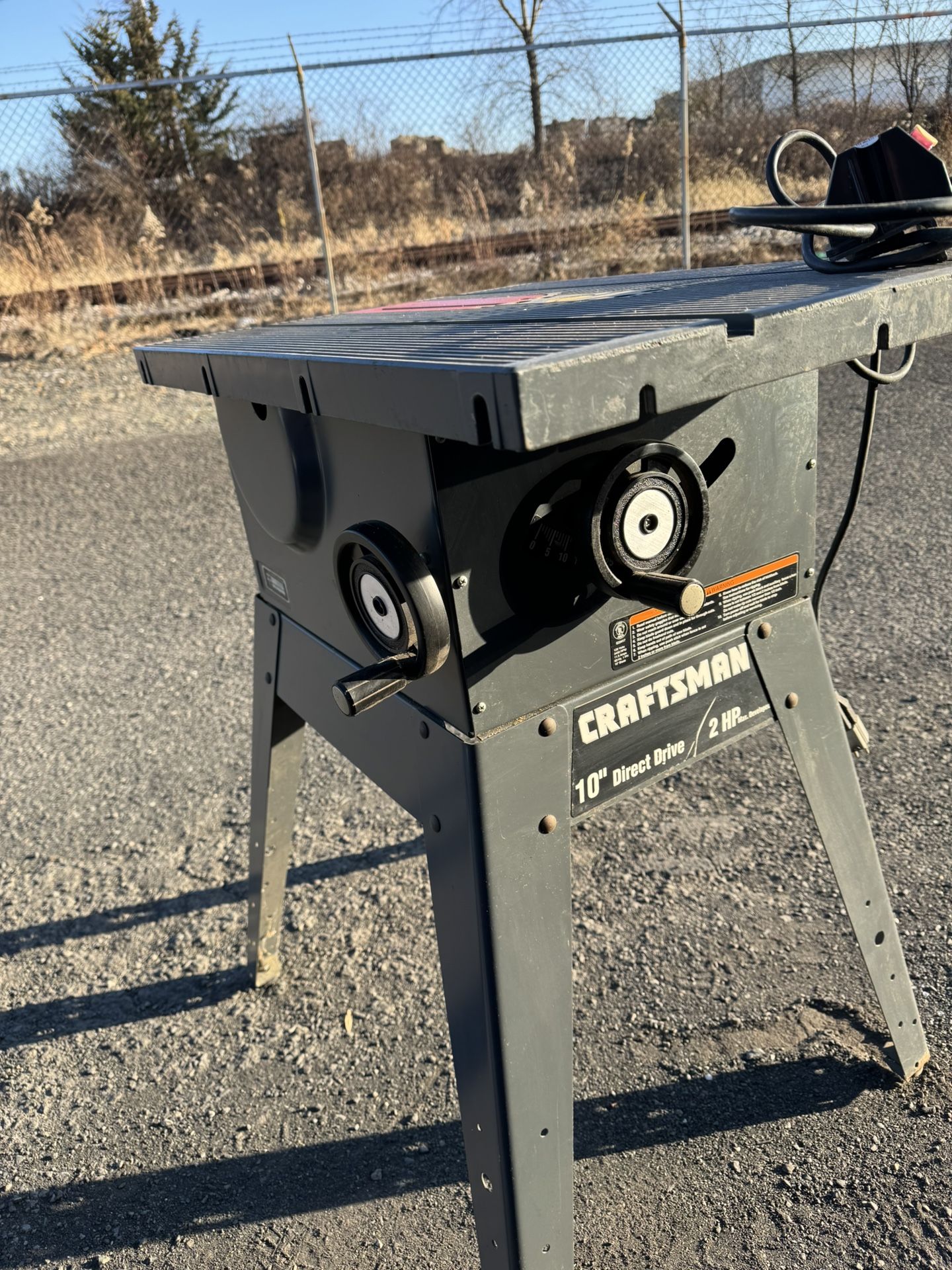 10” Table Saw Craftsman