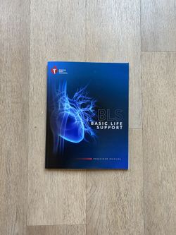 American Heart Association Basic Life Support Provider Manual 