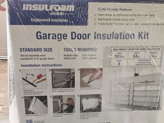Henry Garage Door Insulation Kit – Brand New, Sealed