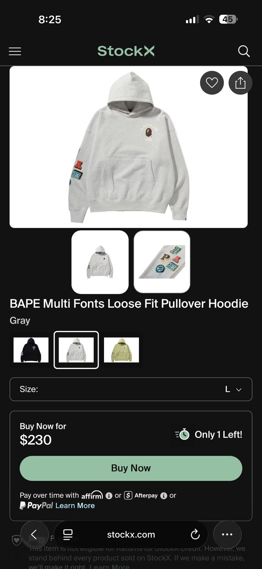 Bape Oversized Hoodie