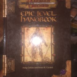 Dungeons & Dragons Epic Level Handbook 