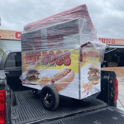 HotDog/Burger cart with Bun Warmer 