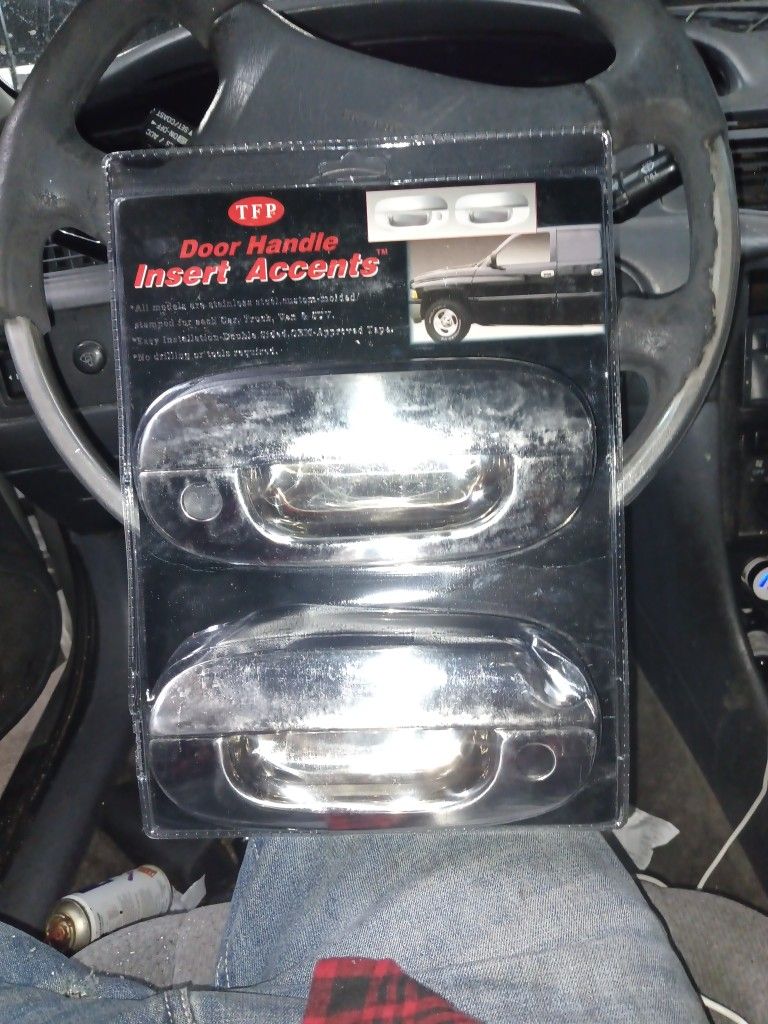 Door Handles Chrome Accents 4 Dr Dodge Ram Full Size Pickup 94 To 01