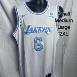 #6 Lakers White Jersey