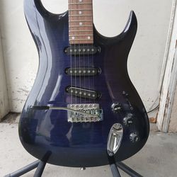 Electric Guitar + Stand Bag Cord Picks