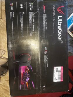 Ultra Gear 27” gaming monitor