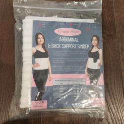NEW Gabrialla Abdominal Support Binder, Large, Breathable Elastic AB-309(i)