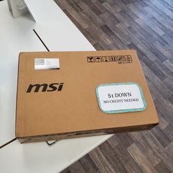 New MSI Creator M16 16 Inch Gaming Laptop - 90 DAY WARRANTY - $1 DOWN - NO CREDIT NEEDED 