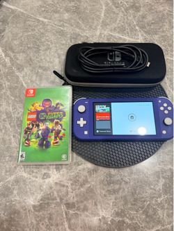 Nintendo Switch lite blue bundle