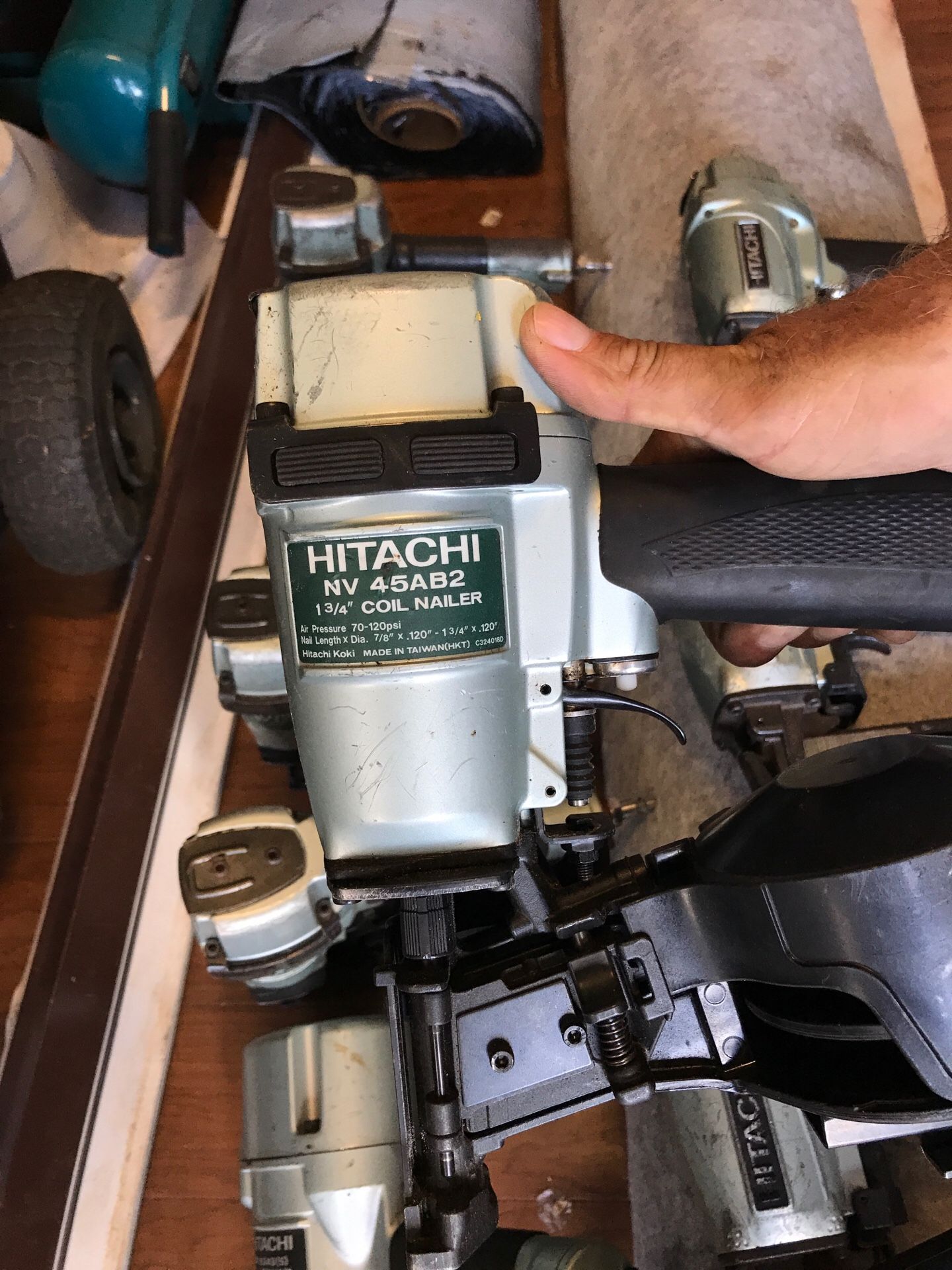 Hitachi framing gun hitachi roof coil nailers hitachi shake staple guns