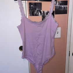 Purple bodysuit