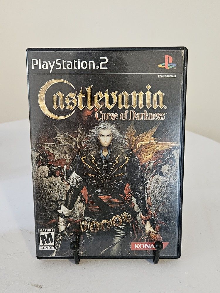 Castlevania Curse of Darkness PS2 PlayStation 2 Complete In Box With Manual CIB