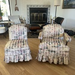 Vintage Turn Of The Century Chairs 