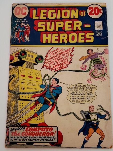 Legion Of Super Heroes Comic Book (1973)