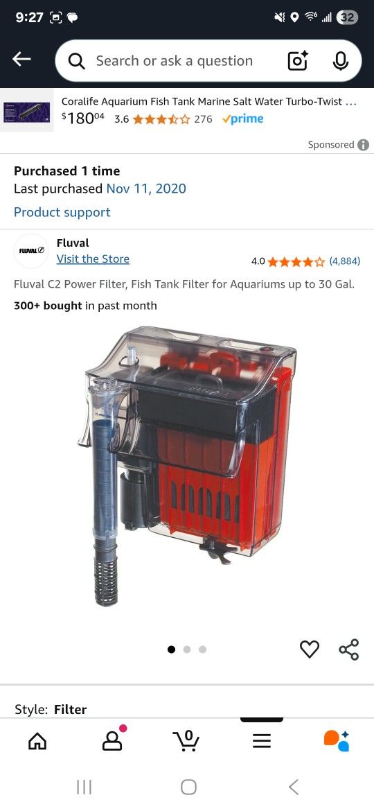 20 Gallon Fish Tank With Accessories