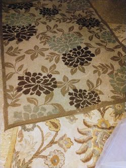 Area rug 5x 7 feet pickup only cash