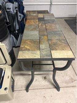 Table with tile