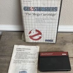 Sega Master System Ghostbusters Game just $5