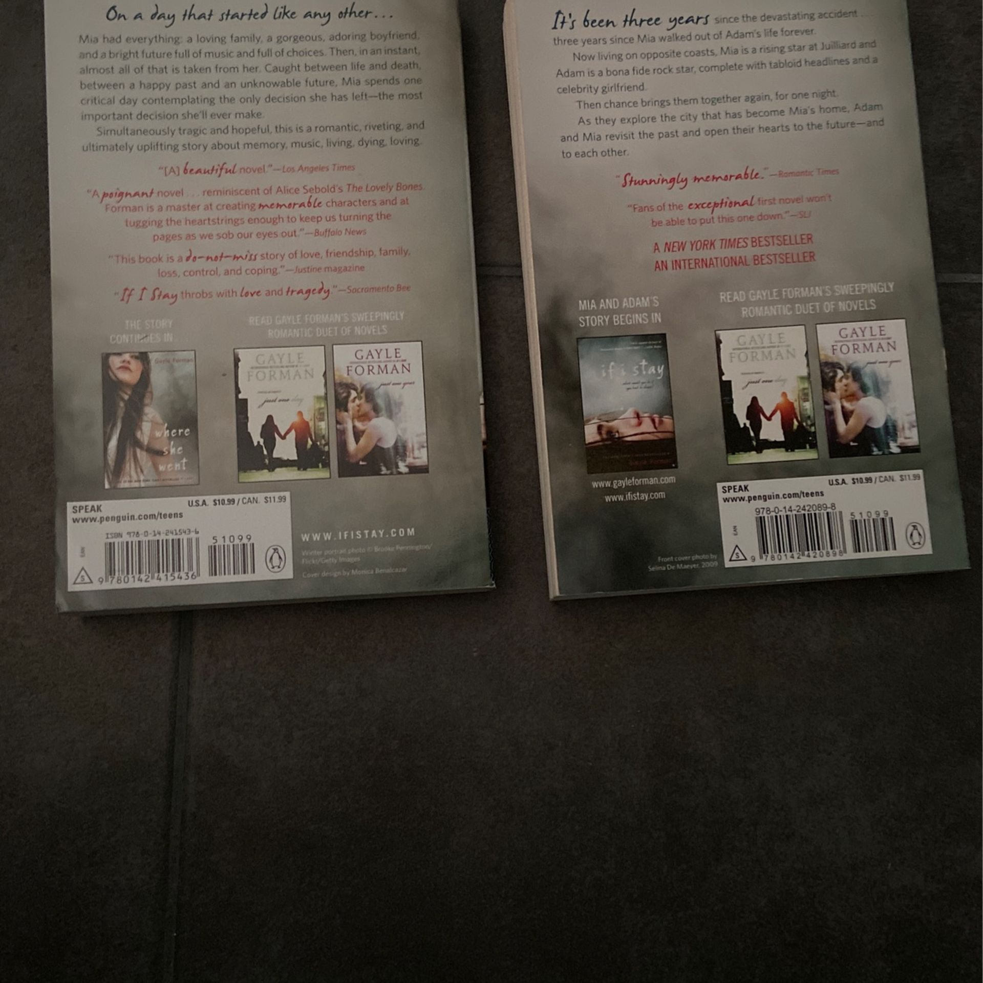 If I Stay Series (New)