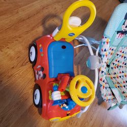 Carrito  Y Mesedora Para Bebe