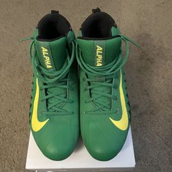 Nike Alpha Oregon Football cleats Sz 13